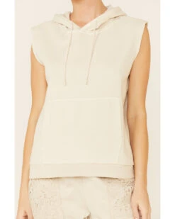 Beyond The Radar Women's Cloud Tie Dye Hooded Tank -Aratt Clothing Shop 2000336355 103 P3