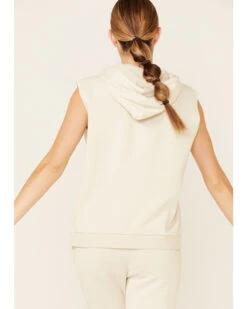 Beyond The Radar Women's Cloud Tie Dye Hooded Tank -Aratt Clothing Shop 2000336355 103 P4