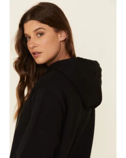 Ruby's Rubbish Women's She's A Good Girl USA Seal Graphic Hooded Sweatshirt -Aratt Clothing Shop 2000337415 001 P5