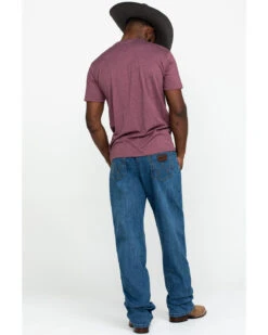 Wrangler 20X Men's Admiral Blue Relaxed Competition Bootcut Jeans - Long -Aratt Clothing Shop 2000338084 400 P5