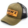 Hawx Men's Olive Logo Patch Mesh-Back Ball Cap -Aratt Clothing Shop 2000339188 341 P1
