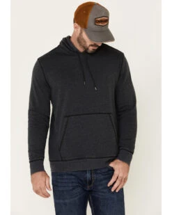 Flag & Anthem Men's Charcoal Colerain Burnout Fleece Hooded Sweatshirt -Aratt Clothing Shop 2000339256 022 P3