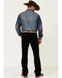 Ariat Men's M7 Black Legacy Wash Stretch Slim Straight Jeans -Aratt Clothing Shop 2000341793 001 P3