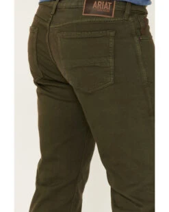 Ariat Men's M7 Grizzly Wash Stretch Slim Straight Jeans -Aratt Clothing Shop 2000341994 280 P4