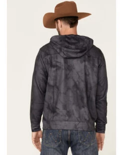 Hooey Men's Tie-Dye Liberty Roper Flag Graphic Hooded Sweatshirt -Aratt Clothing Shop 2000342389 001 P4