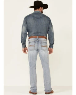 Cody James Core Men's Ringo Light Wash Performance Stretch Stackable Straight Jeans -Aratt Clothing Shop 2000342678 400 P4