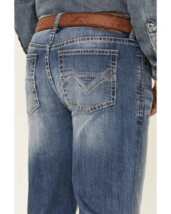 Cody James Men's Finley Light Wash Stackable Stretch Regular Straight Jeans 8 Cody James Men's Finley Light Wash Stackable Stretch Regular Straight Jeans -Aratt Clothing Shop 2000342921 400 P3