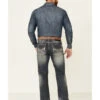 Rock & Roll Denim Men's Pistol Medium Vintage Stretch Regular Straight Jeans -Aratt Clothing Shop 2000345202 400 P1