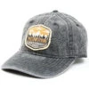 H3 Sportgear Men's Acid Wash Yellowstone National Park Patch Ball Cap -Aratt Clothing Shop 2000346023 001 P1