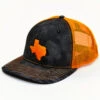 Oil Field Hats Men's Kryptek & Orange Texas State Patch Mesh-Back Ball Cap -Aratt Clothing Shop 2000346259 340 P1