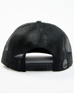 Oil Field Hats Men's Gray & Black Texas Rose Ball Cap -Aratt Clothing Shop 2000346266 020 P3