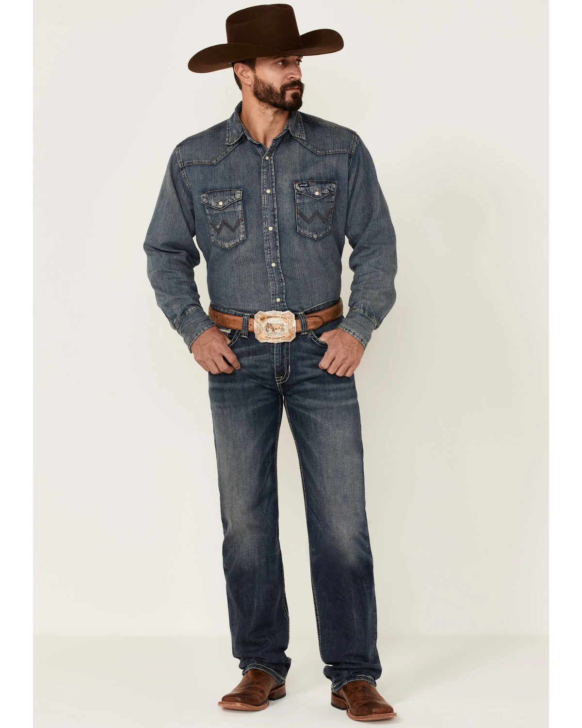 Rock & Roll Denim Men's Dark Wash Revolver Stretch Slim Straight Jeans 3 Rock & Roll Denim Men's Dark Wash Revolver Stretch Slim Straight Jeans