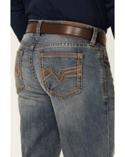 Cody James Men's Star Gazer Dark Wash Stretch Stackable Straight Leg Jeans -Aratt Clothing Shop 2000351798 400 P4