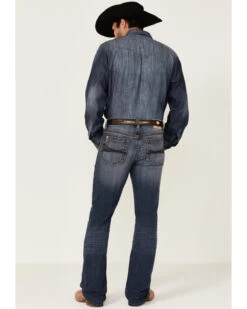 Cody James Core Men's Yuma Medium Wash Stretch Performance Slim Bootcut Jeans -Aratt Clothing Shop 2000351817 400 P3