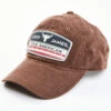 Cody James Men's Brown Corduroy True American Logo Patch Ball Cap -Aratt Clothing Shop 2000351854 200 P1