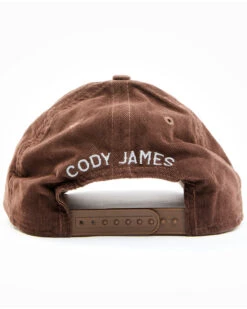 Cody James Men's Brown Corduroy True American Logo Patch Ball Cap -Aratt Clothing Shop 2000351854 200 P3
