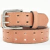 Hawx Men's Perforated Double Prong Work Belt