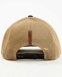 Black Clover Men's Leatherman Circle Logo Mesh Back Trucker Cap -Aratt Clothing Shop 2000352068 001 P3