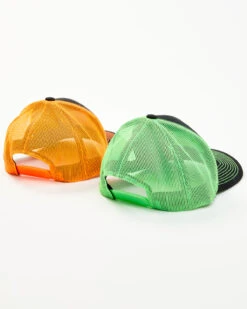 Justin Men's Assorted Embroidered Neon Logo Mesh Back Trucker Cap 9 Justin Men's Assorted Embroidered Neon Logo Mesh Back Trucker Cap -Aratt Clothing Shop 2000353917 900 P4