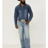 Cinch Men' Grant Light Stonewash Performance Bootcut Jeans -Aratt Clothing Shop 2000355944 402 P1
