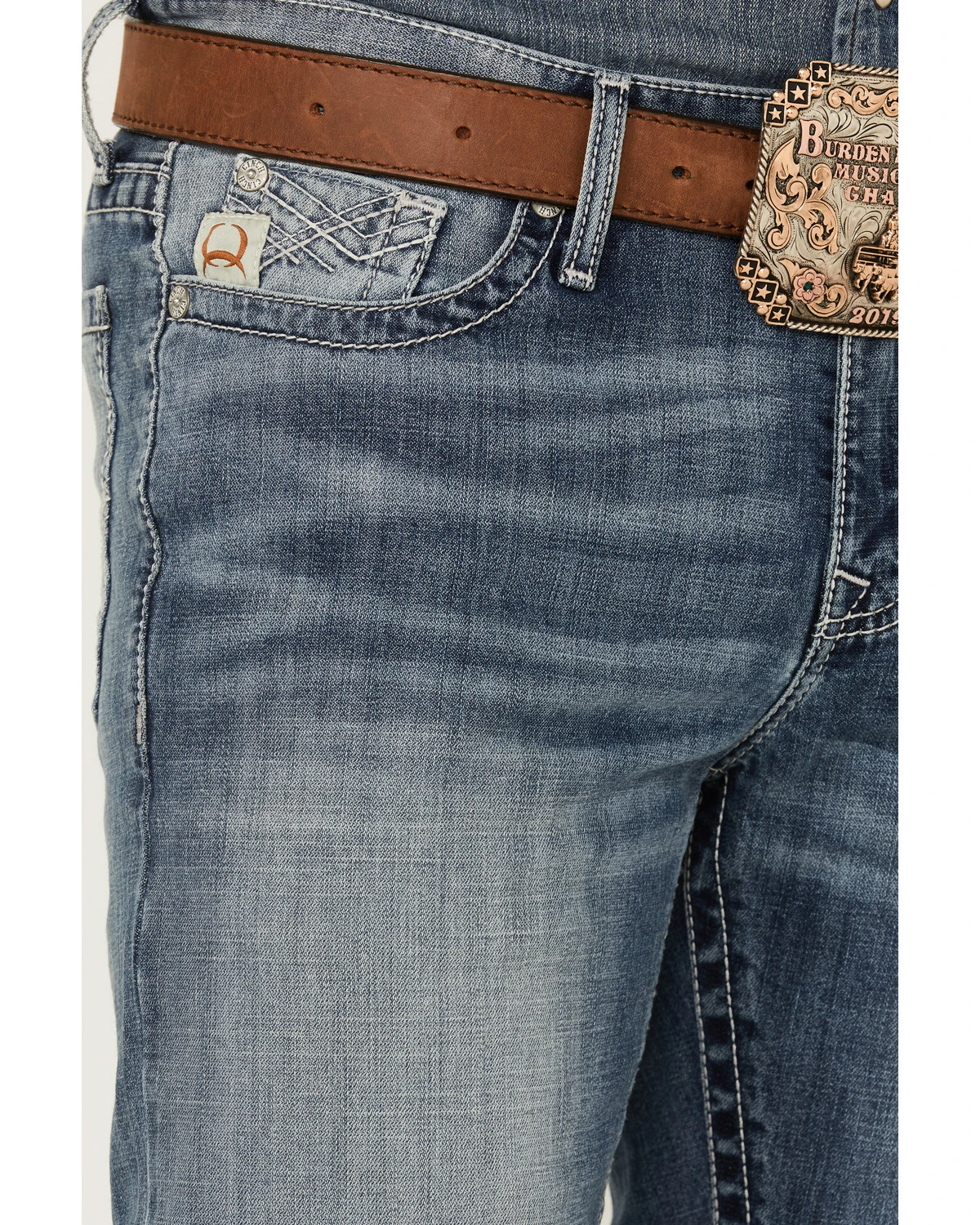 Cinch Men's Ian Performance Stretch Slim Bootcut Jeans 4 Cinch Men's Ian Performance Stretch Slim Bootcut Jeans - Image 2