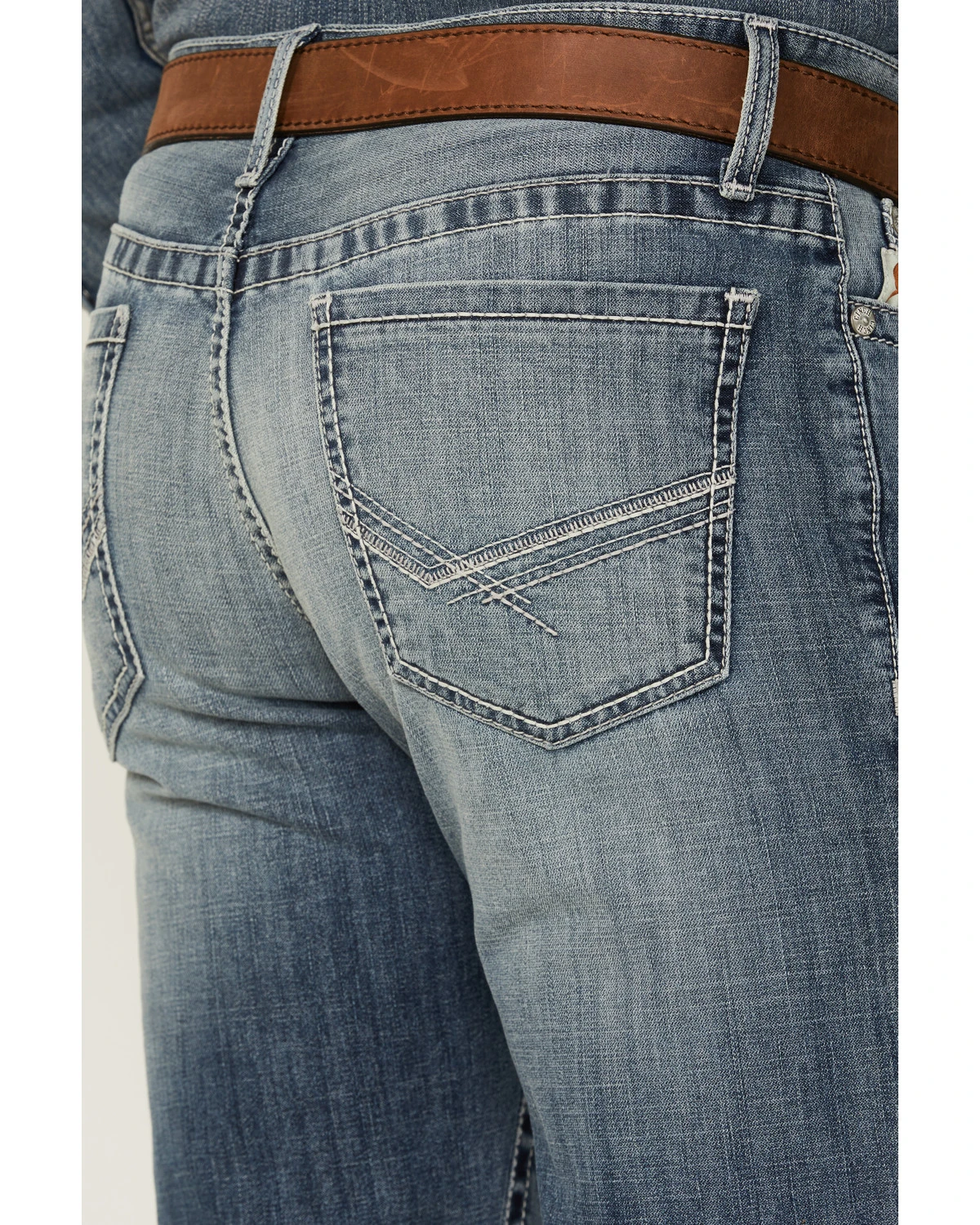 Cinch Men's Ian Performance Stretch Slim Bootcut Jeans 6 Cinch Men's Ian Performance Stretch Slim Bootcut Jeans - Image 4