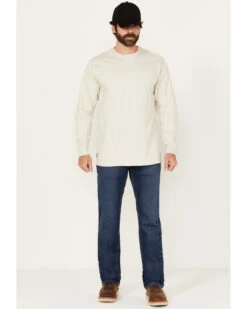 Ariat Men's FR M7 Flint Medium Wash Duratretch Basic Slim Straight Work Jeans