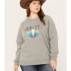 Ariat Women's R.E.A.L. Pacific Steerhead Sweatshirt - Plus -Aratt Clothing Shop 2000357026 070 P1