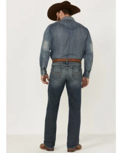 Ariat Men's M4 Augustus Louisville Stretch Relaxed Straight Jeans -Aratt Clothing Shop 2000357126 400 P3
