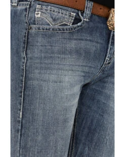 Rock & Roll Denim Men's Pistol Regular Bootcut Jeans -Aratt Clothing Shop 2000360318 400 P4