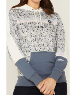 Hooey Women's Serape Cheyenne Floral Hoodie Sweatshirt -Aratt Clothing Shop 2000361096 110 P3