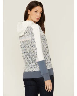 Hooey Women's Serape Cheyenne Floral Hoodie Sweatshirt -Aratt Clothing Shop 2000361096 110 P4