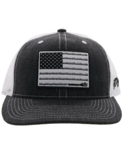 Hooey Kids' Liberty Roper Flag Patch Mesh Back Trucker Cap -Aratt Clothing Shop 2000361478 001 P3