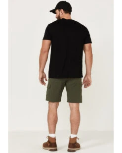Wrangler ATG Men's All-Terrain Deep Olive Asymmetric Cargo Shorts 8 Wrangler ATG Men's All-Terrain Deep Olive Asymmetric Cargo Shorts -Aratt Clothing Shop 2000361703 341 P3