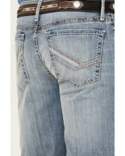 Cinch Men's Grant Light Stonewash Performance Stretch Relaxed Bootcut Jeans -Aratt Clothing Shop 2000362786 402 P4