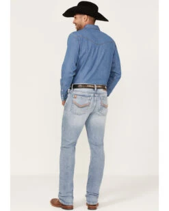 Cody James Men's Fandango Light Medium Wash Stretch Slim Straight Jeans -Aratt Clothing Shop 2000364919 413 P3