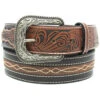 Cody James Men's Center Stitched With Tooled Billets Belt -Aratt Clothing Shop 2000365643 908 P1