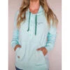 Kimes Ranch Women's Pique Sunrise Logo Hooded Pullover 2 Kimes Ranch Women's Pique Sunrise Logo Hooded Pullover -Aratt Clothing Shop 2000365892 330 P1
