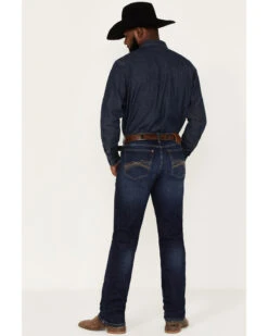 Wrangler 20X Men's Dawn Dark Wash Stretch Slim Straight Jeans - Long -Aratt Clothing Shop 2000366712 416 P3