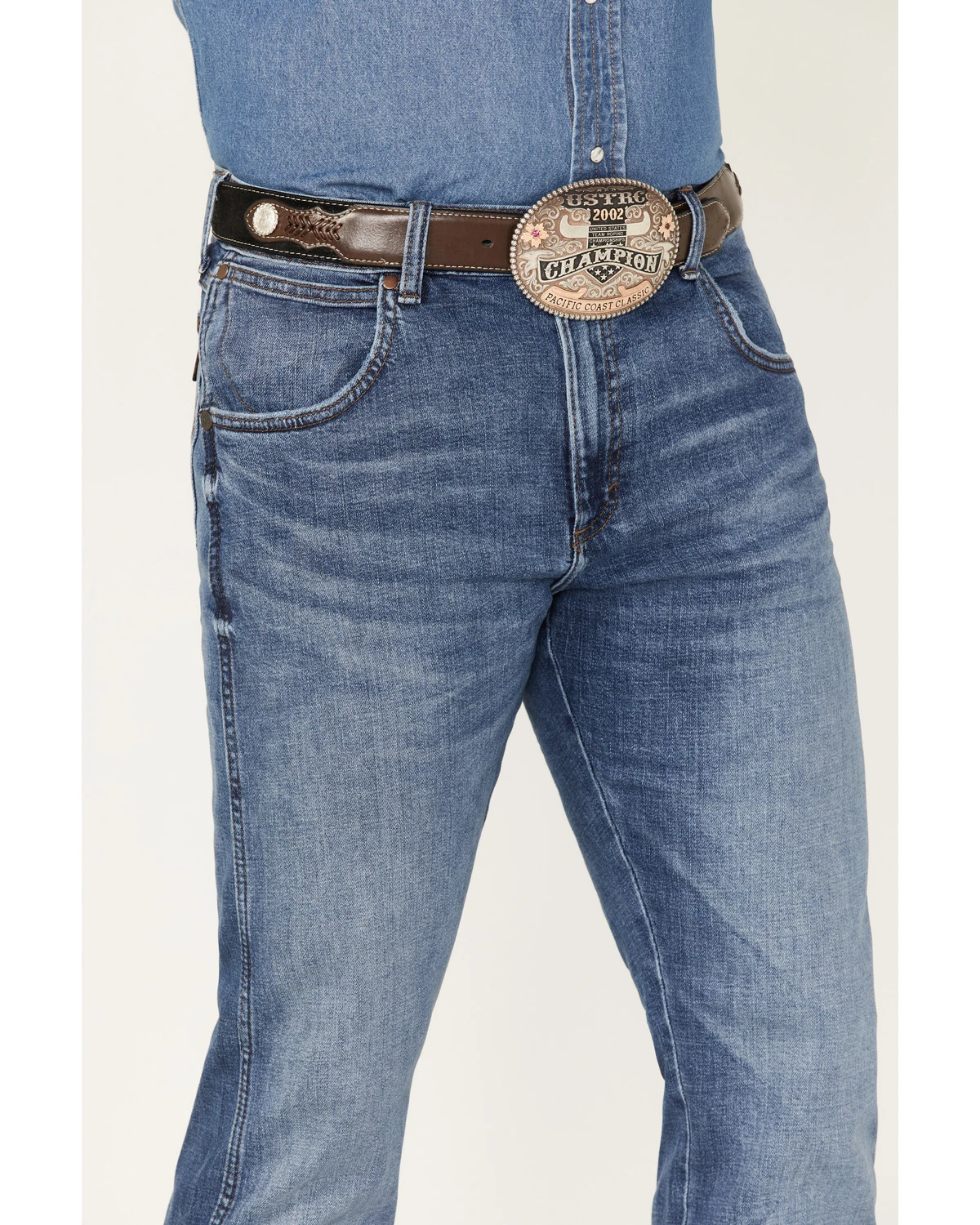 Wrangler Retro Men's Ansley Stretch Slim Straight Jeans 4 Wrangler Retro Men's Ansley Stretch Slim Straight Jeans - Image 2