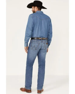 Wrangler Retro Men's Ansley Stretch Slim Straight Jeans 8 Wrangler Retro Men's Ansley Stretch Slim Straight Jeans -Aratt Clothing Shop 2000366715 414 P3