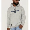 Kimes Ranch Men's TTL Heather Gray Logo Embroidered Hooded Sweatshirt -Aratt Clothing Shop 2000367375 070 P1