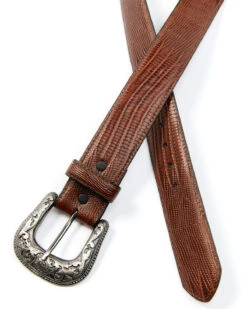 Lyntone Men's Lizard Print Leather Belt -Aratt Clothing Shop 2000368216 201 P2