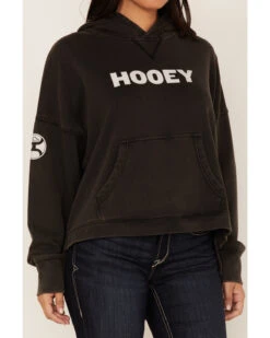 Hooey Women's Logo Graphic Boxy Hoodie -Aratt Clothing Shop 2000369086 001 P3