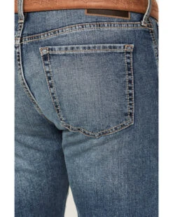 Ariat Men's M7 Medium Wash Slim Straight Stretch Denim Jeans -Aratt Clothing Shop 2000371985 400 P4
