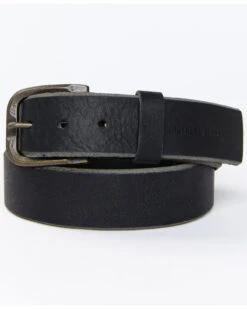 Brothers & Sons Men's Embossed Logo Belt