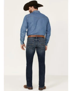 Ariat Men's M7 Drake Toro Dark Wash Slim Straight Jeans 8 Ariat Men's M7 Drake Toro Dark Wash Slim Straight Jeans -Aratt Clothing Shop 2000373702 400 P3