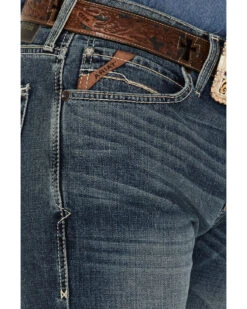 Ariat Men's M8 Texarcana Judson Medium Wash Modern Slim Straight Jeans -Aratt Clothing Shop 2000373703 400 P2