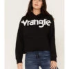 Wrangler Retro Women's Bold Logo Cropped Hoodie -Aratt Clothing Shop 2000374538 001 P1