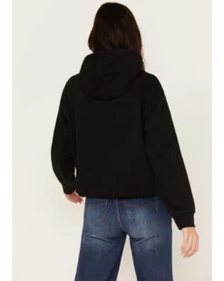 Wrangler Retro Women's Bold Logo Cropped Hoodie -Aratt Clothing Shop 2000374538 001 P4